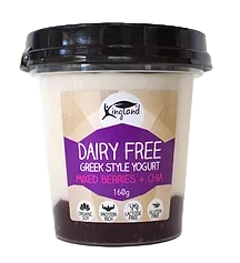 Kingland Greek Style Soy Yoghurt Berries & Chia